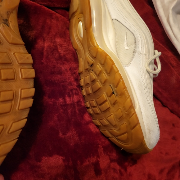 Nike Air Max 97 White Sneakers - Picture 3 of 4